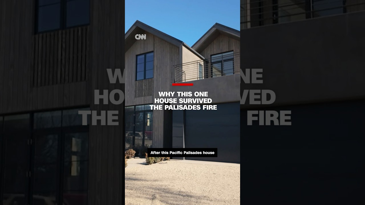 Why this one house survived the Palisades fire