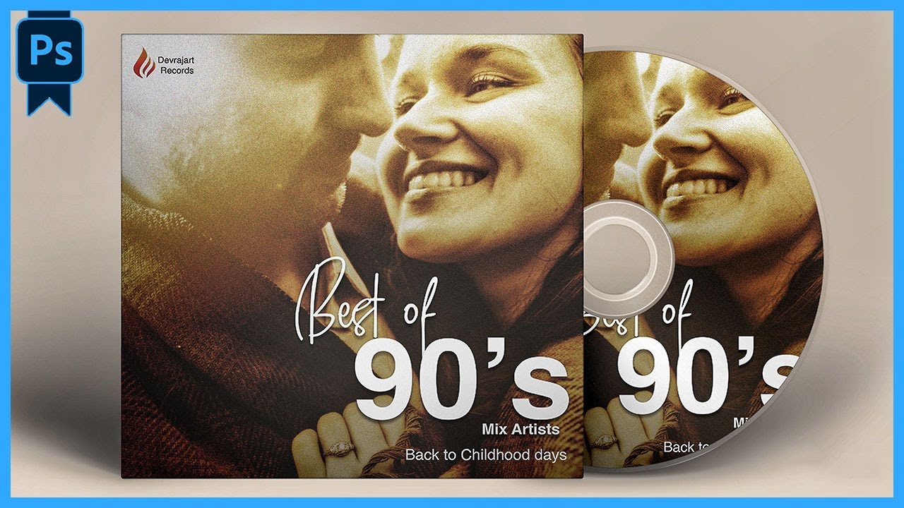 Music Album Cover In Photoshop 2024 || Album Cover/ CD Cover/ DVD Cover