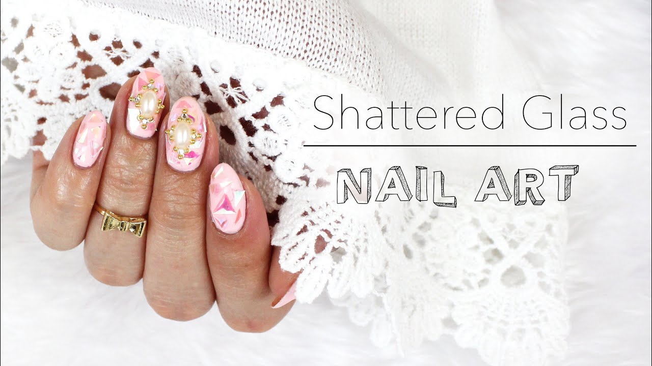 Shattered Glass Nails | Summer 2016 ♡