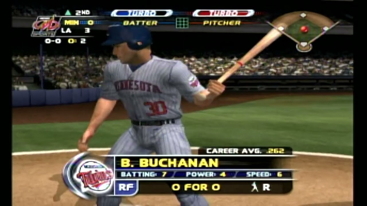 MLB Slugfest 2003 - Minnesota Twins vs Los Angeles Dodgers