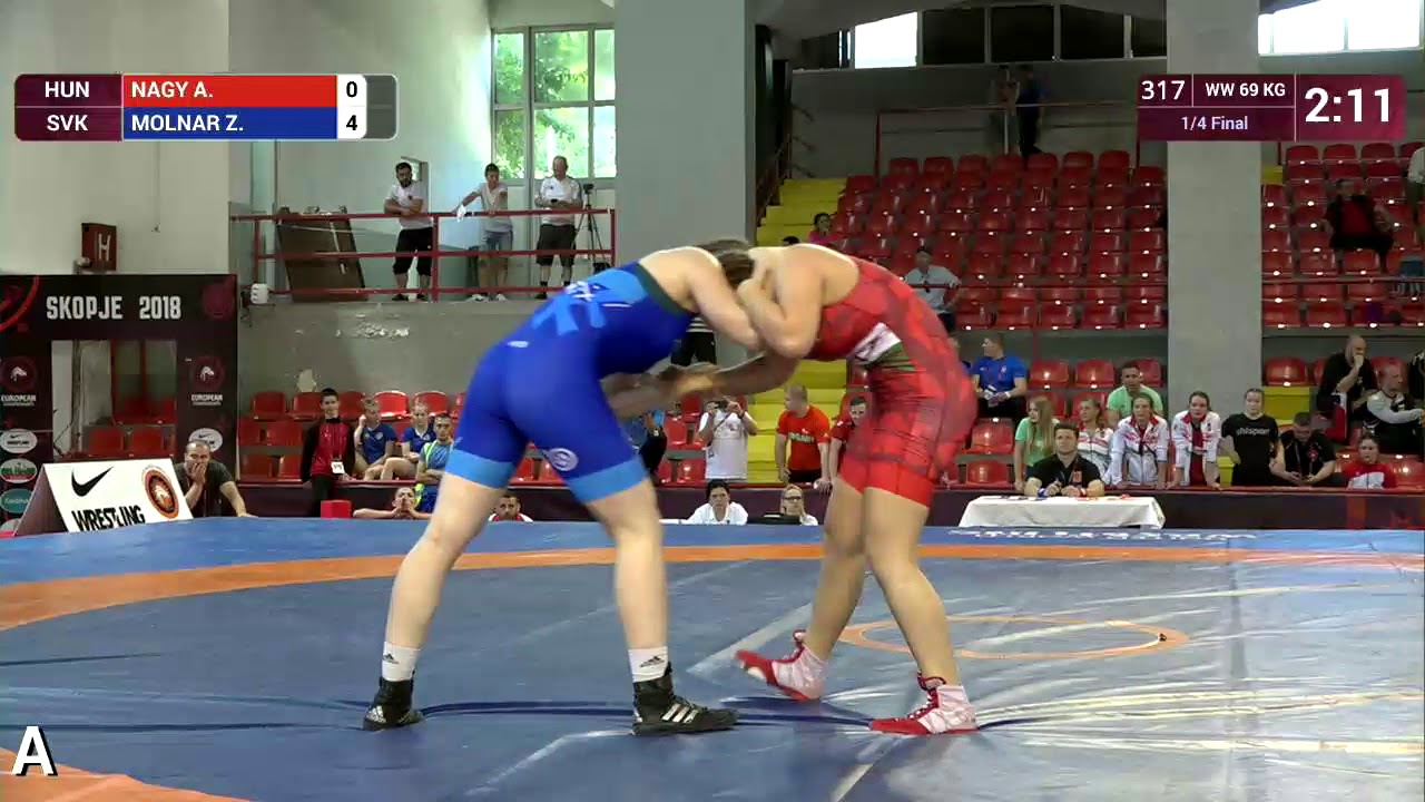 1/4 WW - 69 kg: A. NAGY (HUN) v. Z. MOLNAR (SVK)