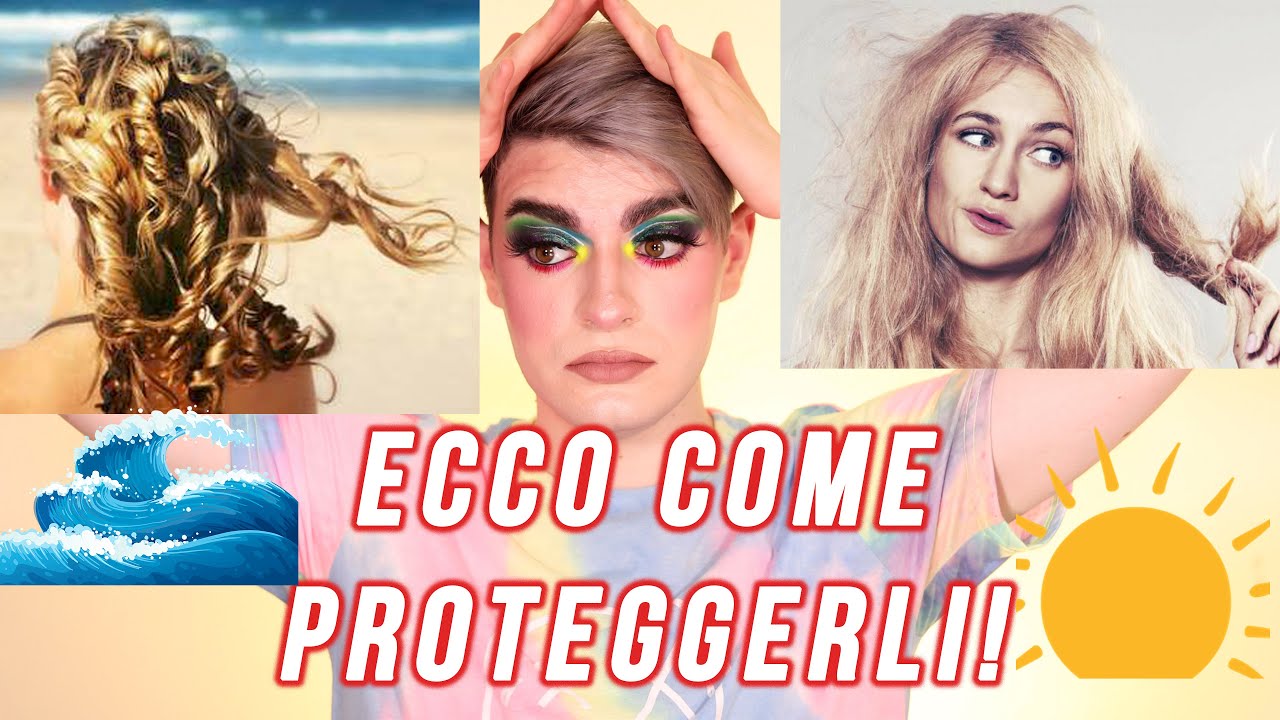 PARRUCCHIERE VI SVELA I 5 CONSIGLI PER PROTEGGERE I CAPELLI AL MARE || NIKOOOLASH