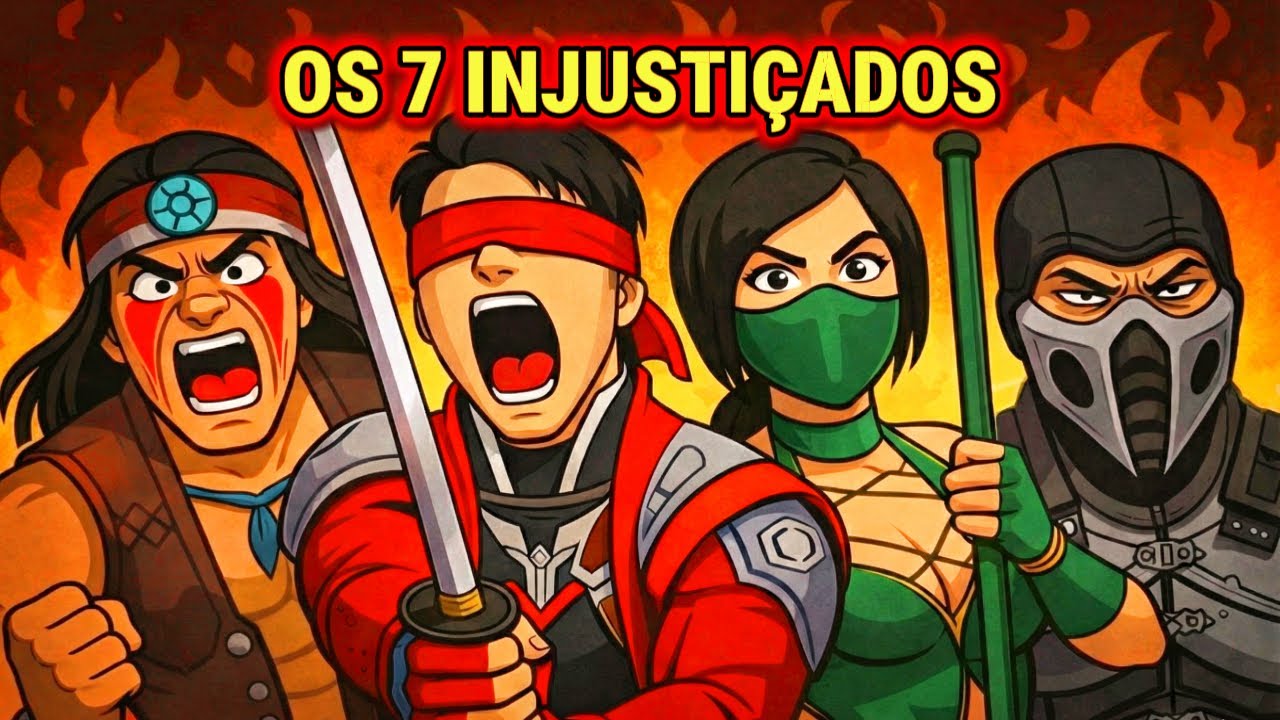 MORTAL KOMBAT – OS 7 PERSONAGENS MAIS SUBESTIMADOS DA HISTÓRIA (E a lore prova)