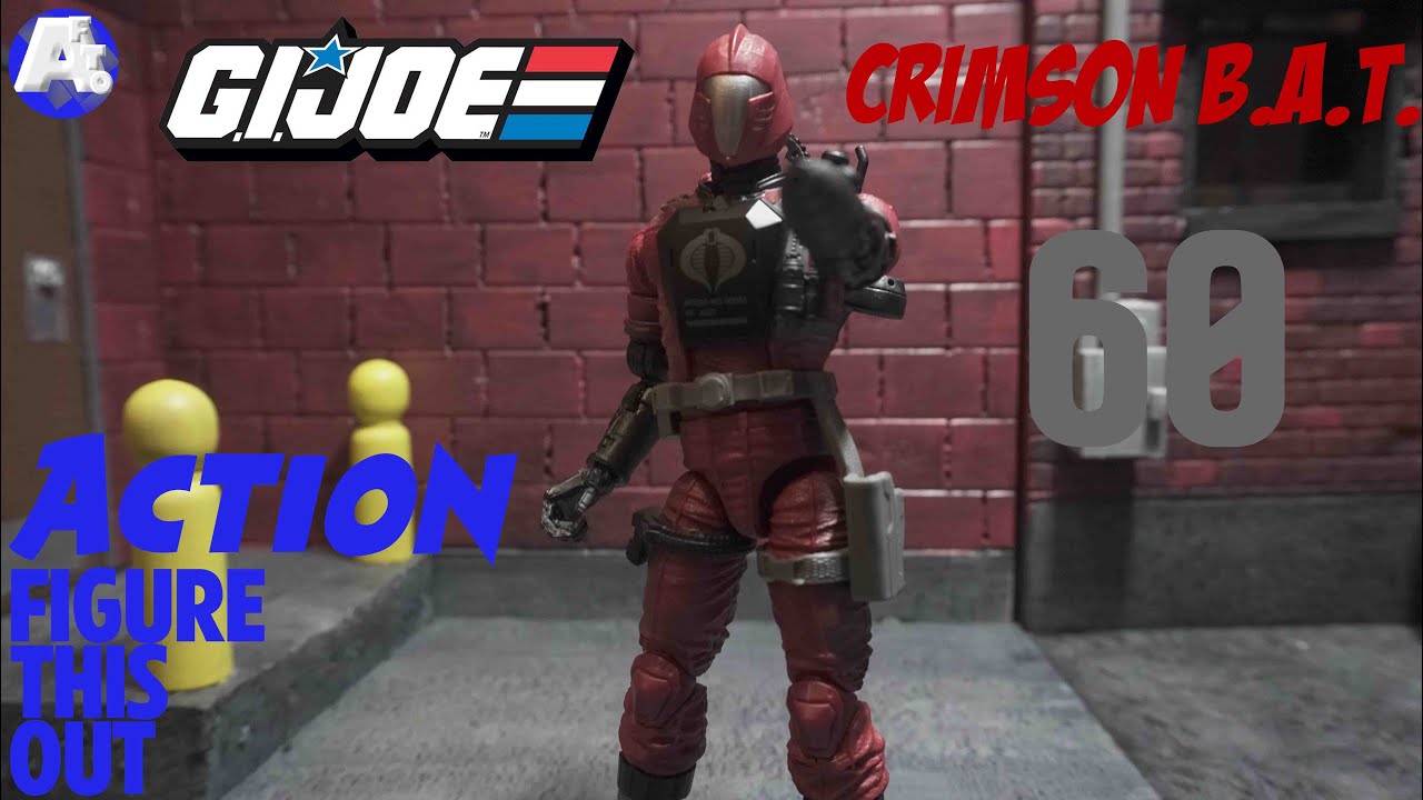 Crimson B.A.T. #60 Review | Hasbro GI Joe Classified Series | Action Figure This Out