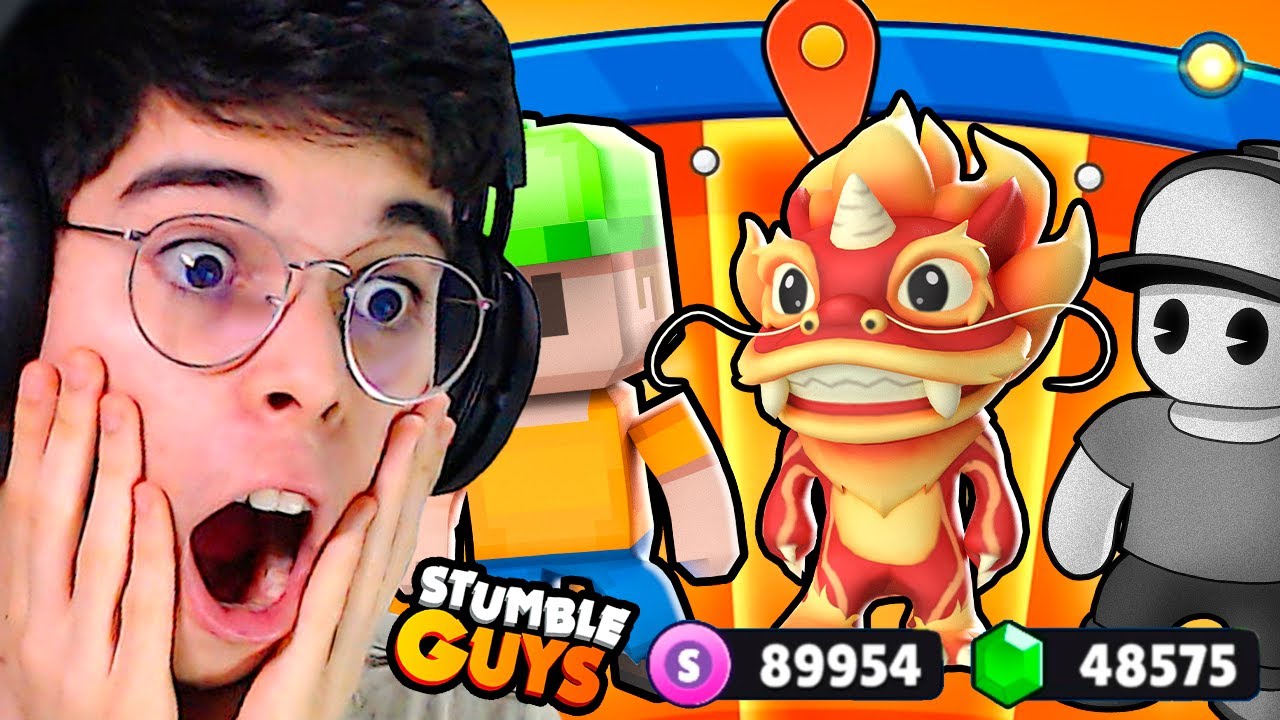 PERDI TUDO PELO BUG DAS NOVAS SKINS NA UPDATE SECRETA DO STUMBLE GUYS!