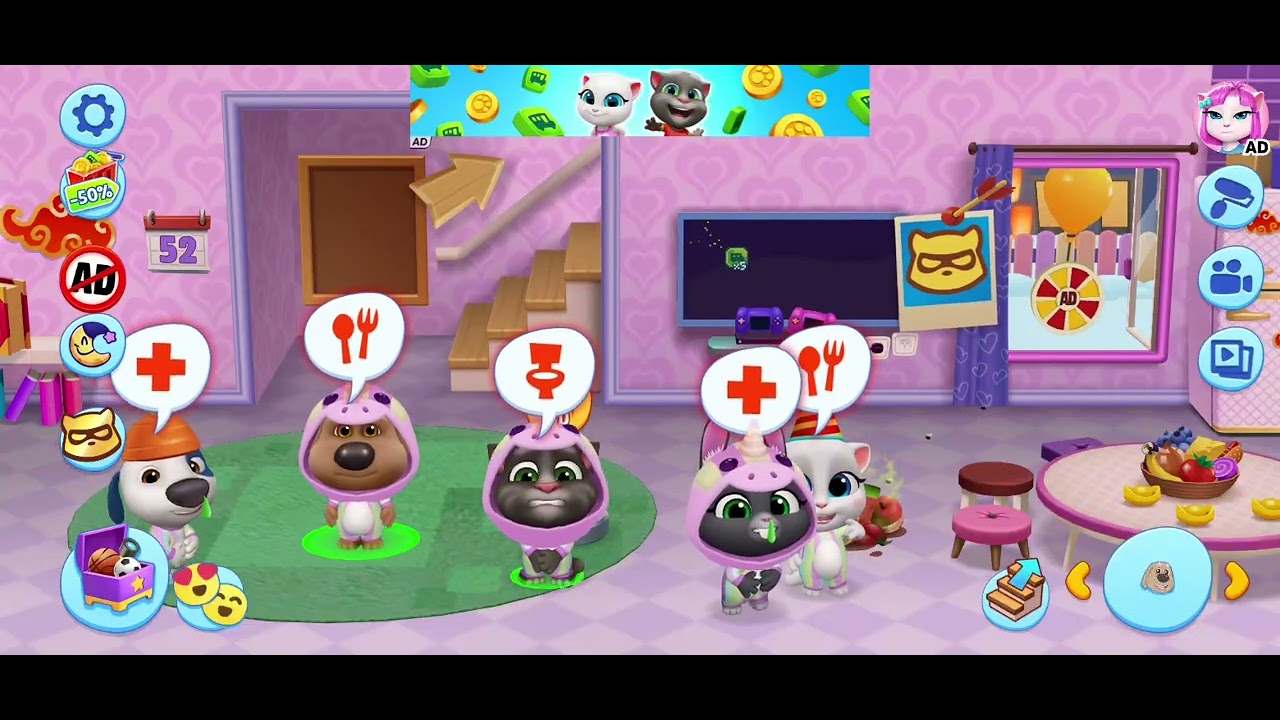 Talking Tom - Bubu Cocô, comer e méxico. | DVD Ofiçinal Hih Da Angola Vol. 2 - OFICIAL (Presente)