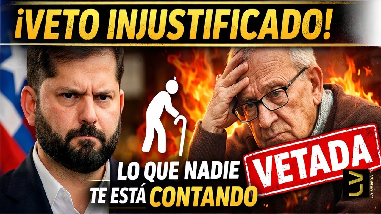 BORIC en picada contra los adultos mayores en Chile