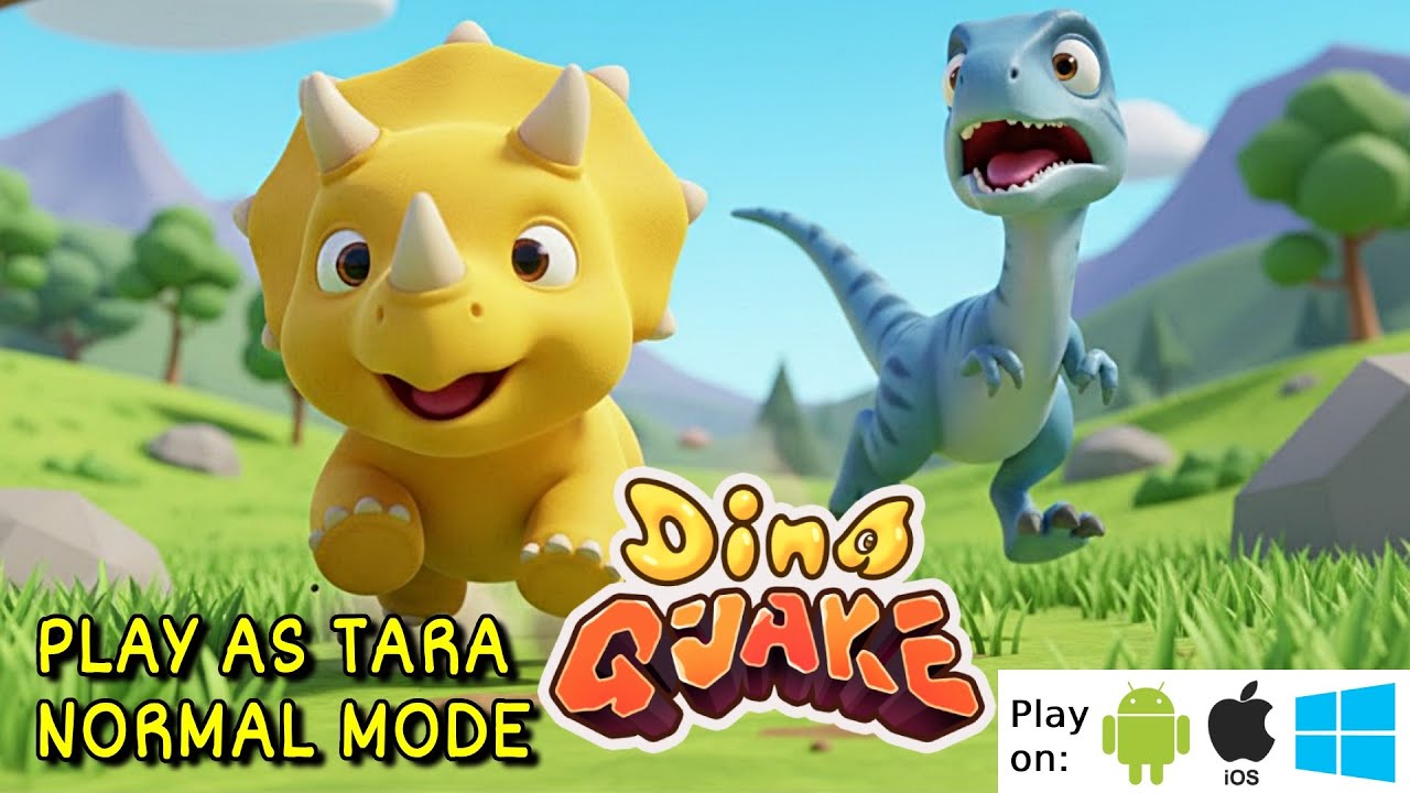 DINO QUAKE - PLAY AS TARA - DIFFICULTY NORMAL - KUKUWADEWI TV