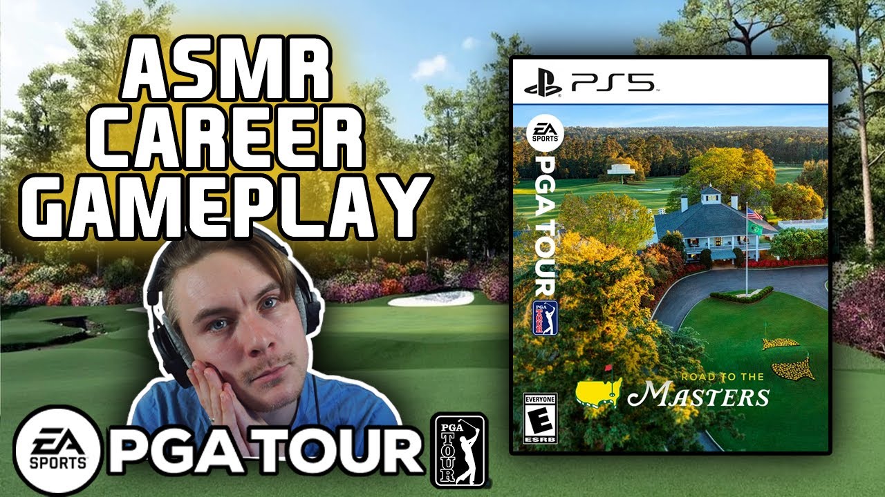 PGA Tour 2023 - Most Rage Enducing 'Relaxing' game EVER! (ASMR Whispered Gameplay)