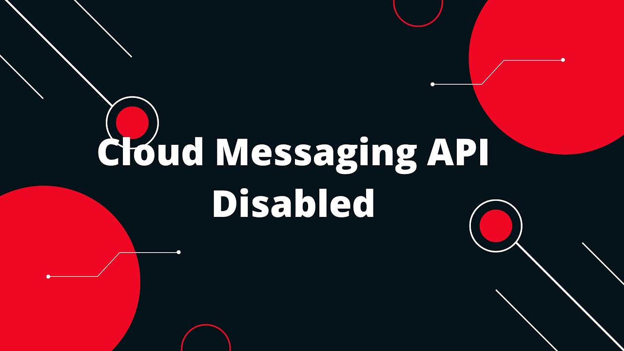 🚫 Cloud Messaging API Disabled? How to Send Push Notifications with Firebase HTTP v1! 📲🔥