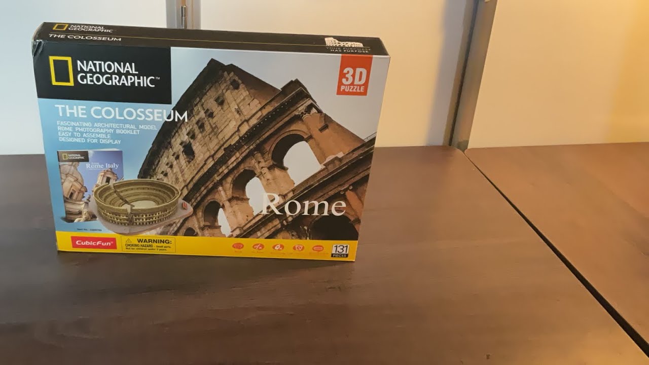 CubicFun The Colosseum Rome - Just Rest Your Eyes (JRYE#176)