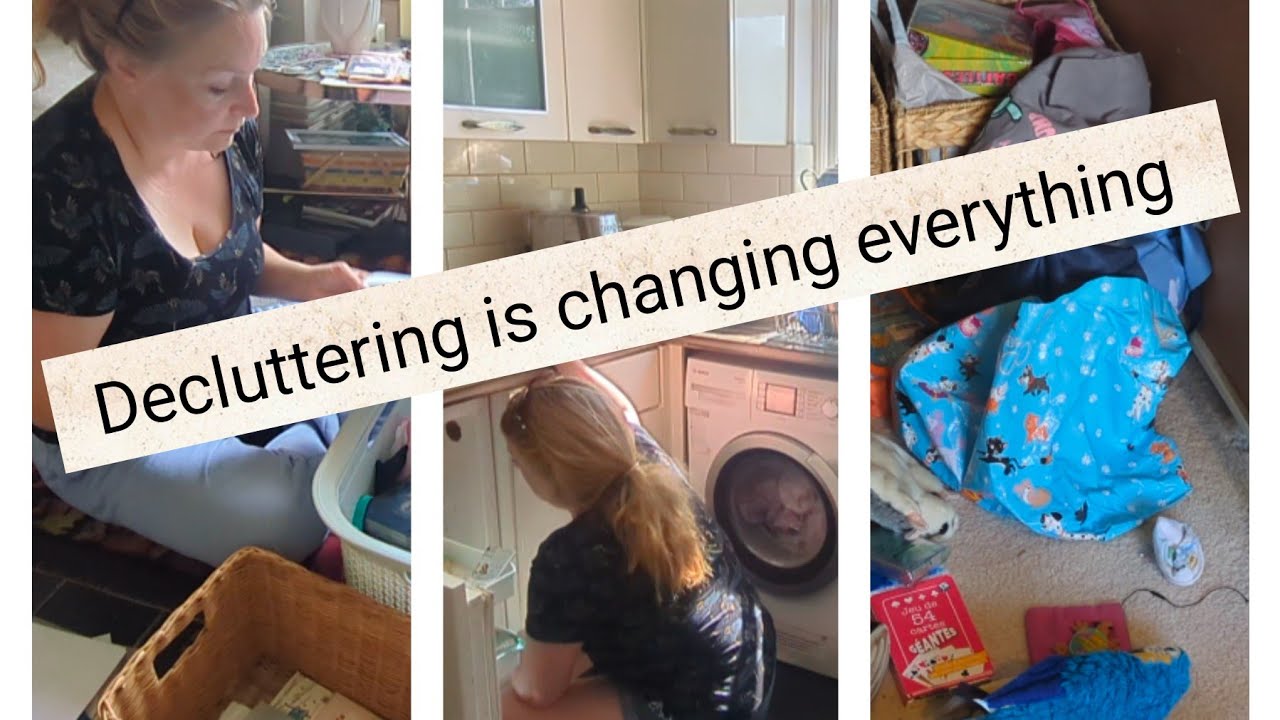 DECLUTTER JOURNEY.  Massive clear out.  Keep on going! #declutter #decluttering #cleaning 