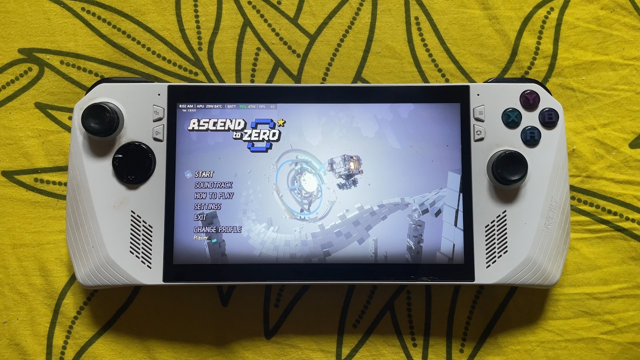 Ascend To Zero - Asus Rog Ally (pc handheld)