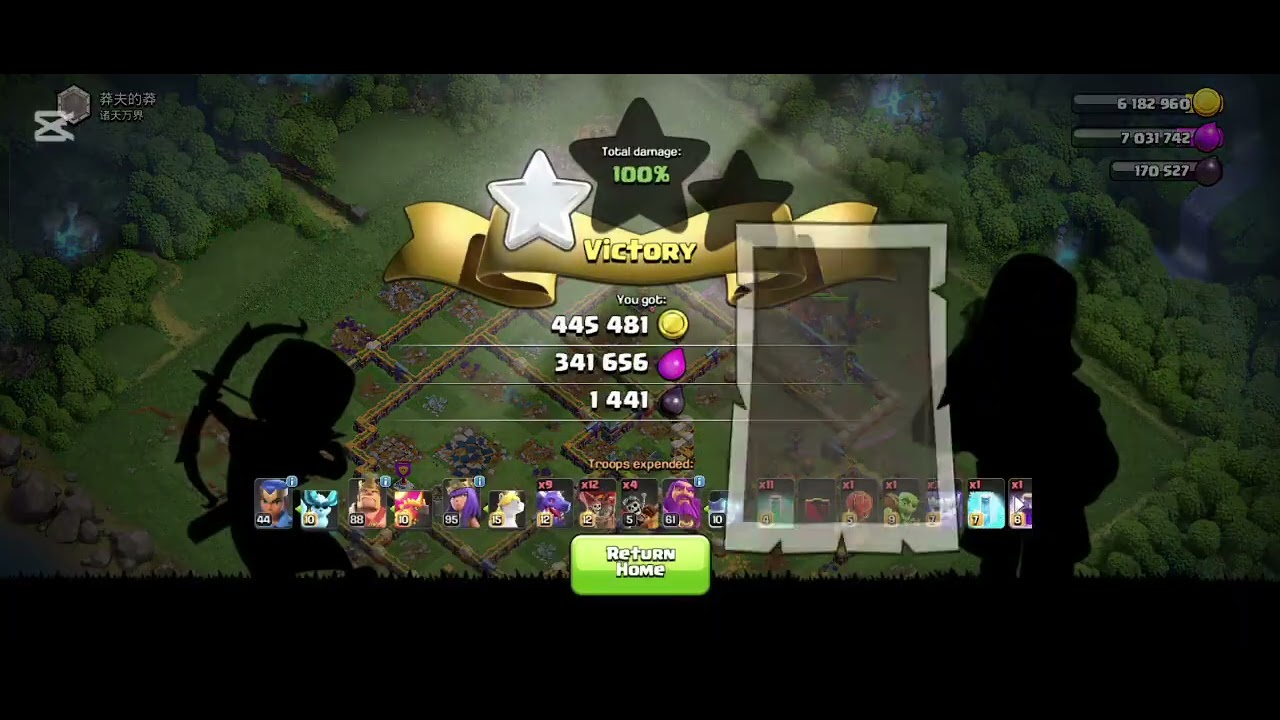 Royal champion & 11 invisiblity spells tawon holl 17 attack 
