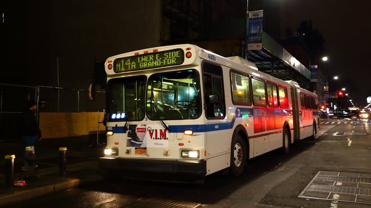 MTA New York City Bus 2000 New Flyer D60HF 5415/4805