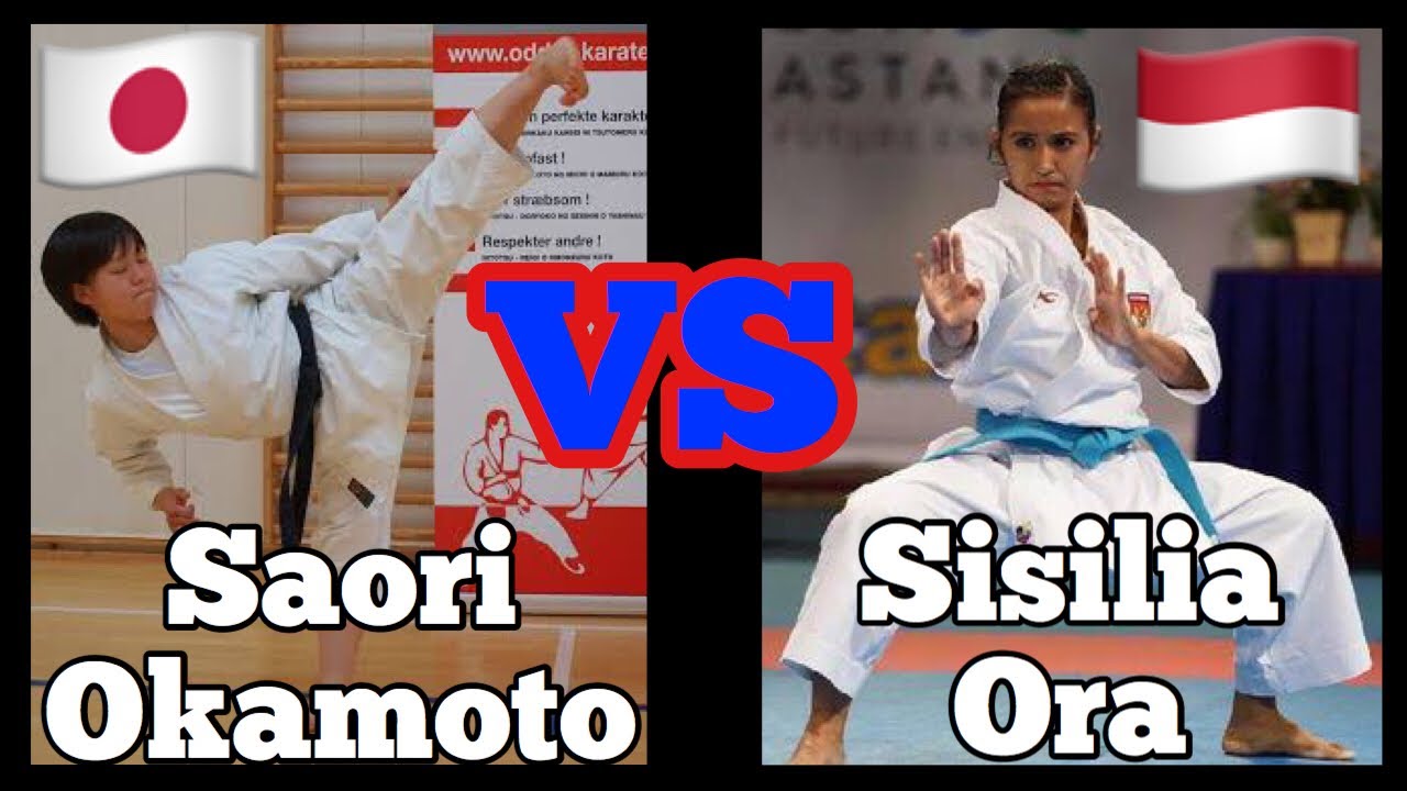 Saori Okamoto (JPN) Vs Sisilia Ora (INA) - WKF Premier League 2018 - Kata Female Individual