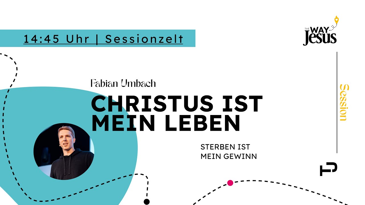 Christus ist mein Leben | Fabian Umbach #PJT25