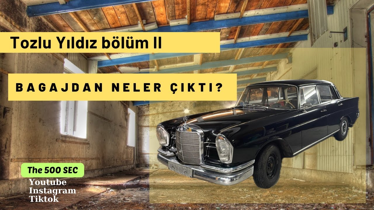 MERCEDES  W111 220S için çalışmalara başlandı - TOZLU YILDIZ BÖLÜM 2
