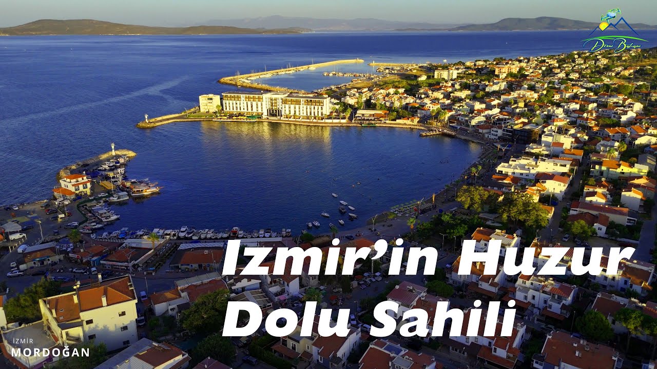 İzmir’in En Güzel Sahil Kasabası Drone ile Mordoğan  4K Video