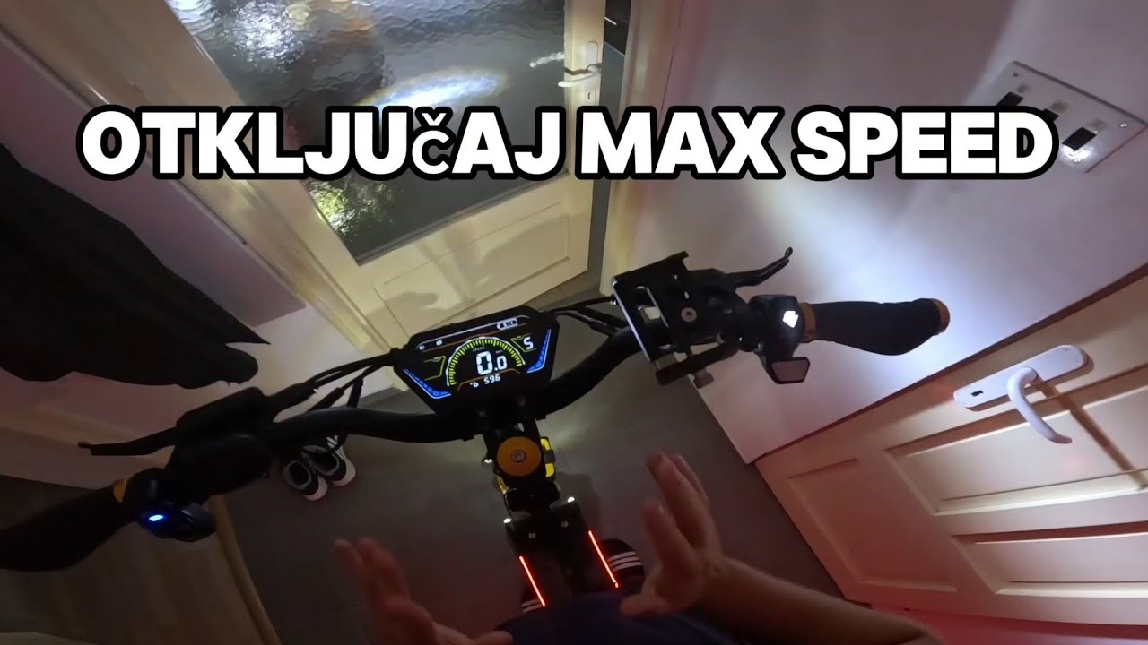 KAKO OTKLJUČATI MAX BRZINU NA EGONI S66 - NOVI EKRAN*