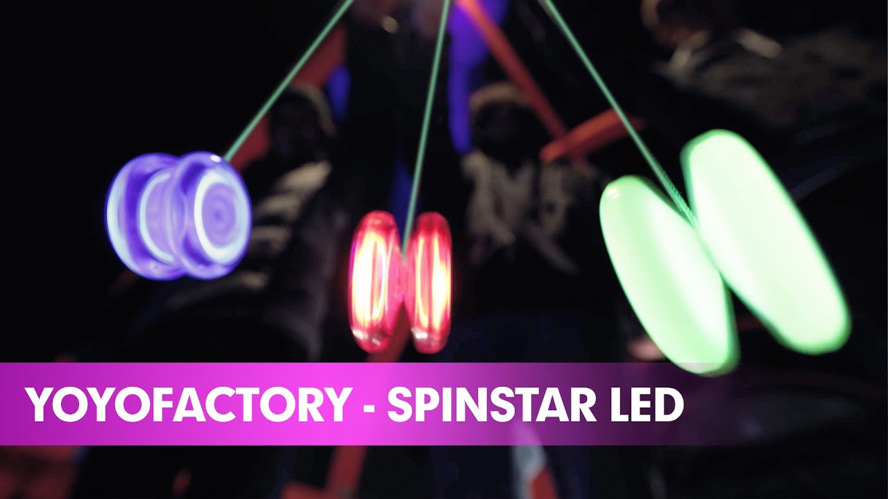 SLUSNY presents: YOYOFACTORY SPINSTAR LED
