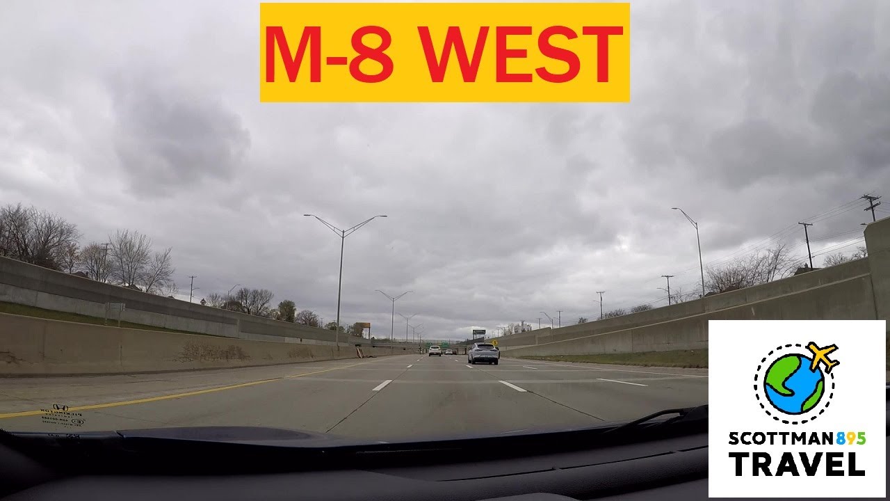Driving with Scottman895: M-8 West