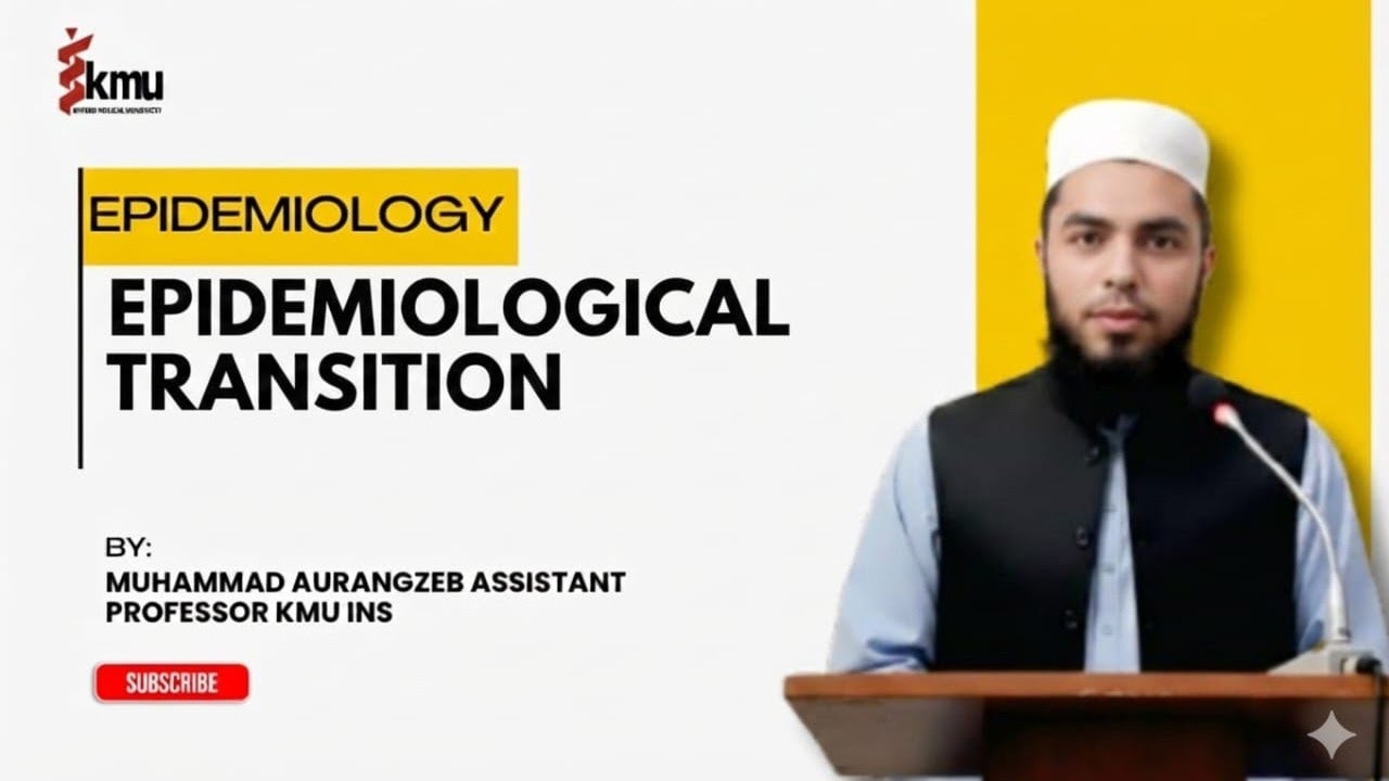 Epidemiological Transition | Unit-6 | Nursing/AHS | Muhammad Aurangzeb | KMU  Epidemiology Series