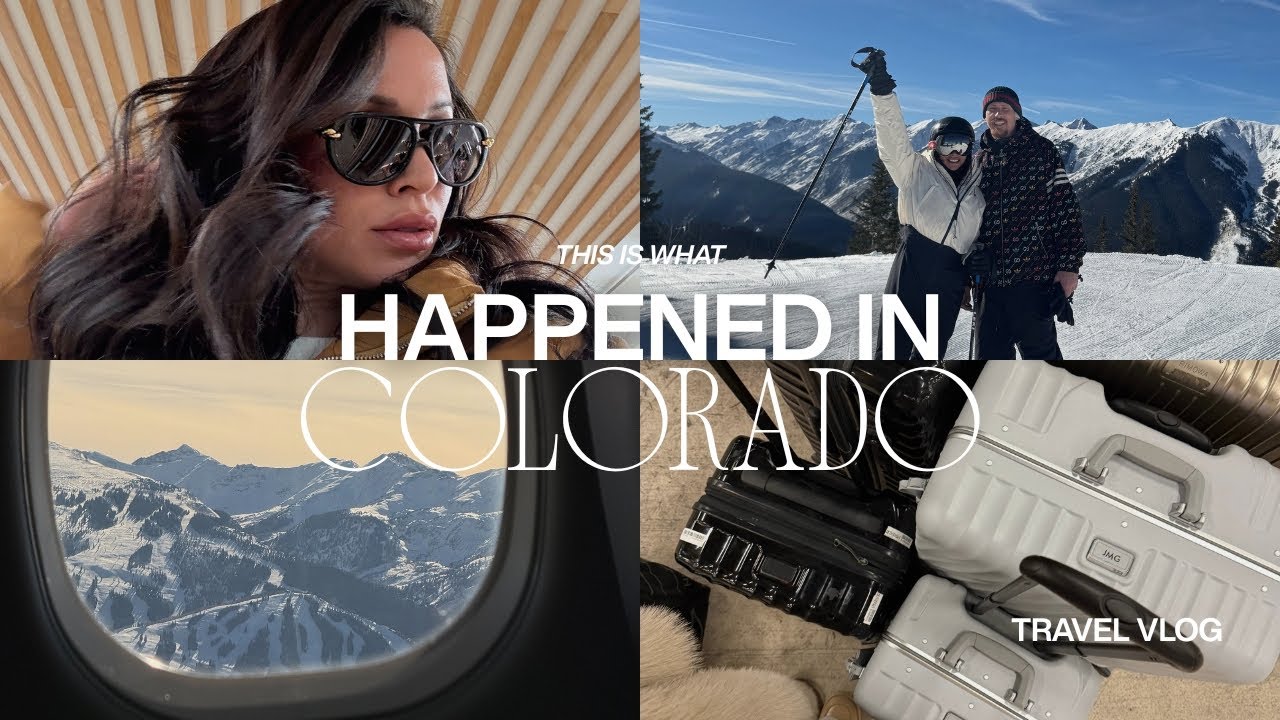 A vacation in Aspen | travel vlog, healthy grocery shopping & luxury unboxing