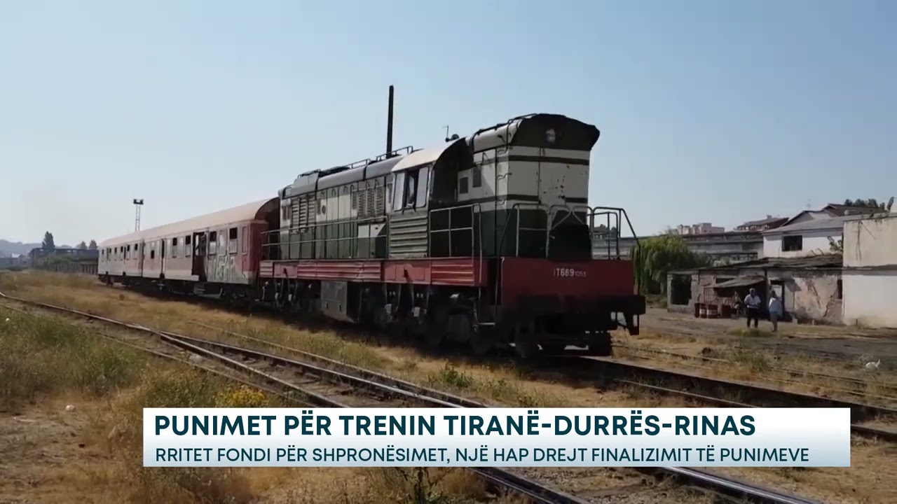 Punimet për trenin Tiranë-Durrës-Rinas - Rritet fondi për shpronësimet, një hap drejt finalizimit