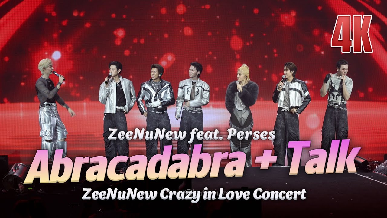 Abracadabra + Talk (ZeeNuNew) feat PERSES at ZeeNuNew Crazy In Love Concert