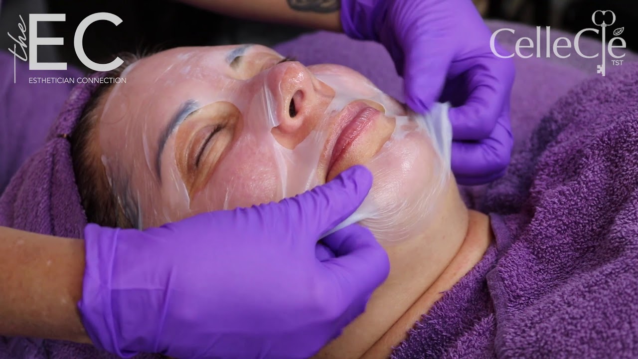 CelleCle Facial with Topical Light Infusion on the Esthetician Connection