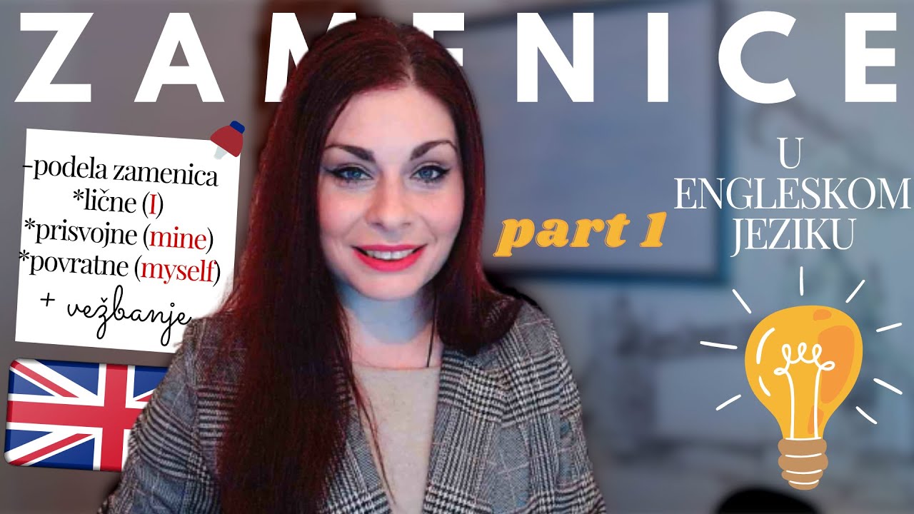 ZAMENICE U ENGLESKOM JEZIKU/Lične Zamenice, Prisvojne Zamenice i Povratne Zamenice (primeri, vežba)