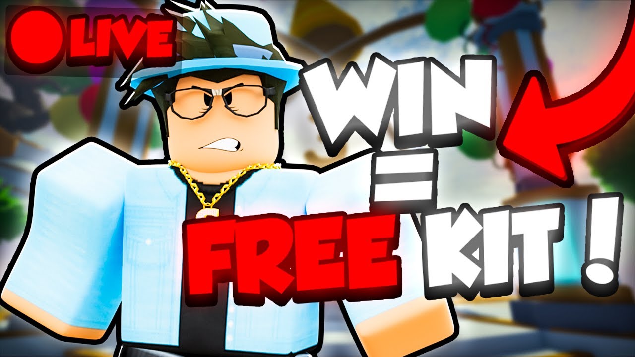 🔴LIVE Roblox Bedwars CUSTOMS For KITS! WEEKEND STREAM!✨