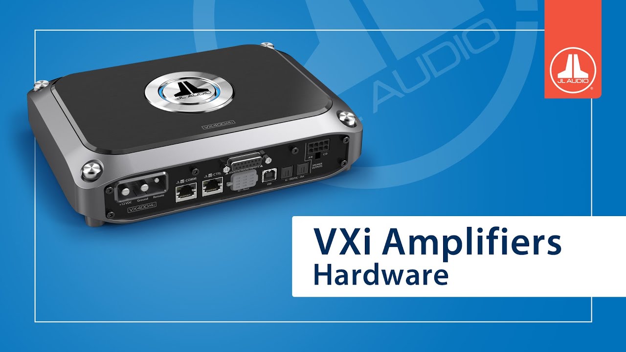 [Live] JL Audio Training About DSP Amplifiers - Session 101a: About VXi Hardware