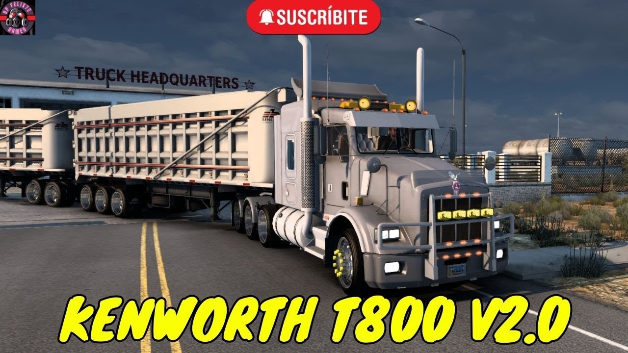 KENWORTH T800 AMERICAN TRUCK SIMULATOR 1.47