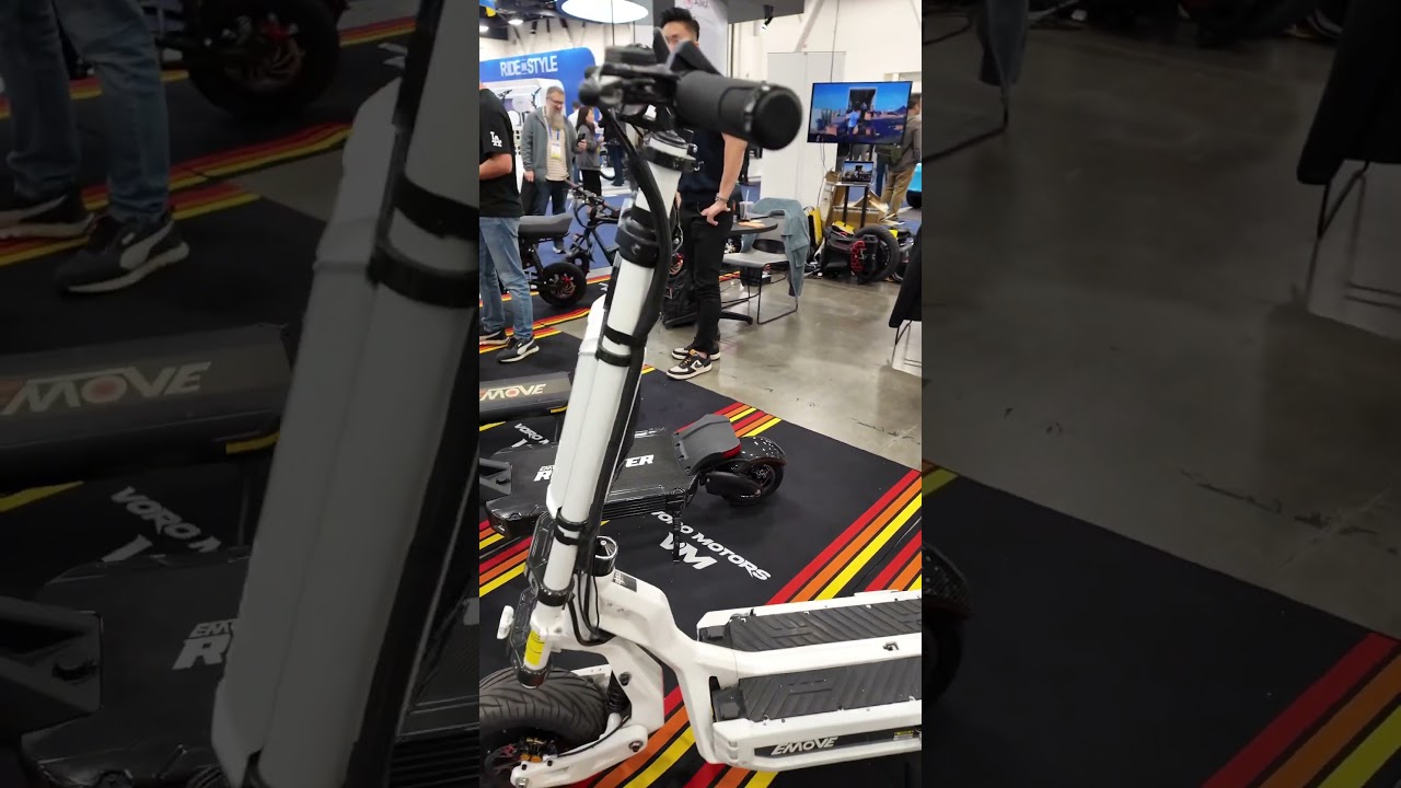 Voro Motors Emove STX Pro Electric Scooter #voromotors #emovestxpro #escooter #ces