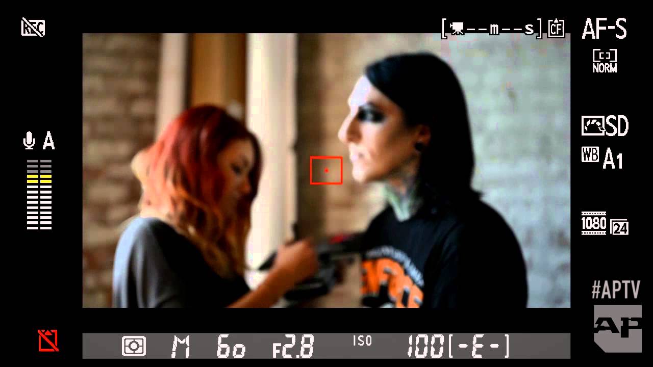 Behind the scenes of Motionless In White’s AP cover shoot