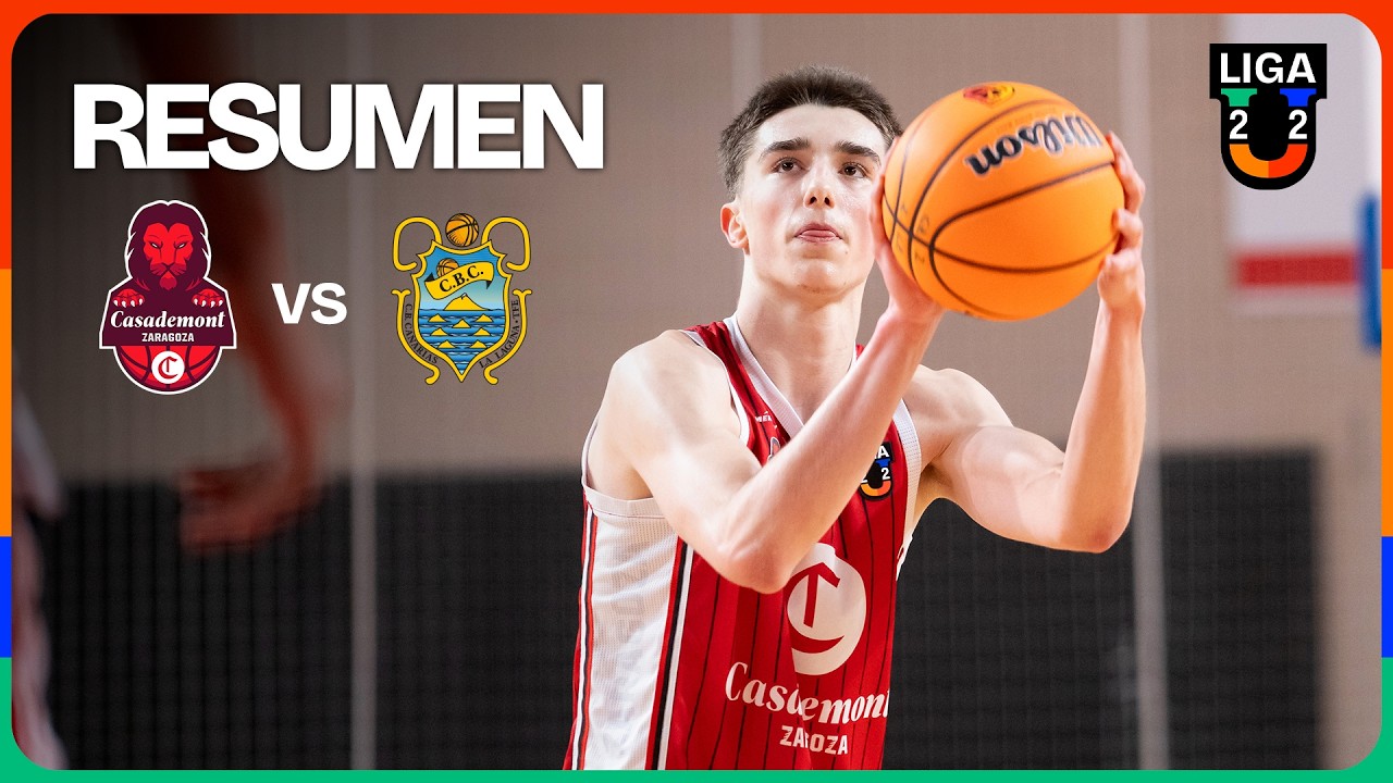 Casademont Zaragoza - Fundación CB Canarias RESUMEN U22 | Liga U 2025-26 Jornada 8 Fase 2