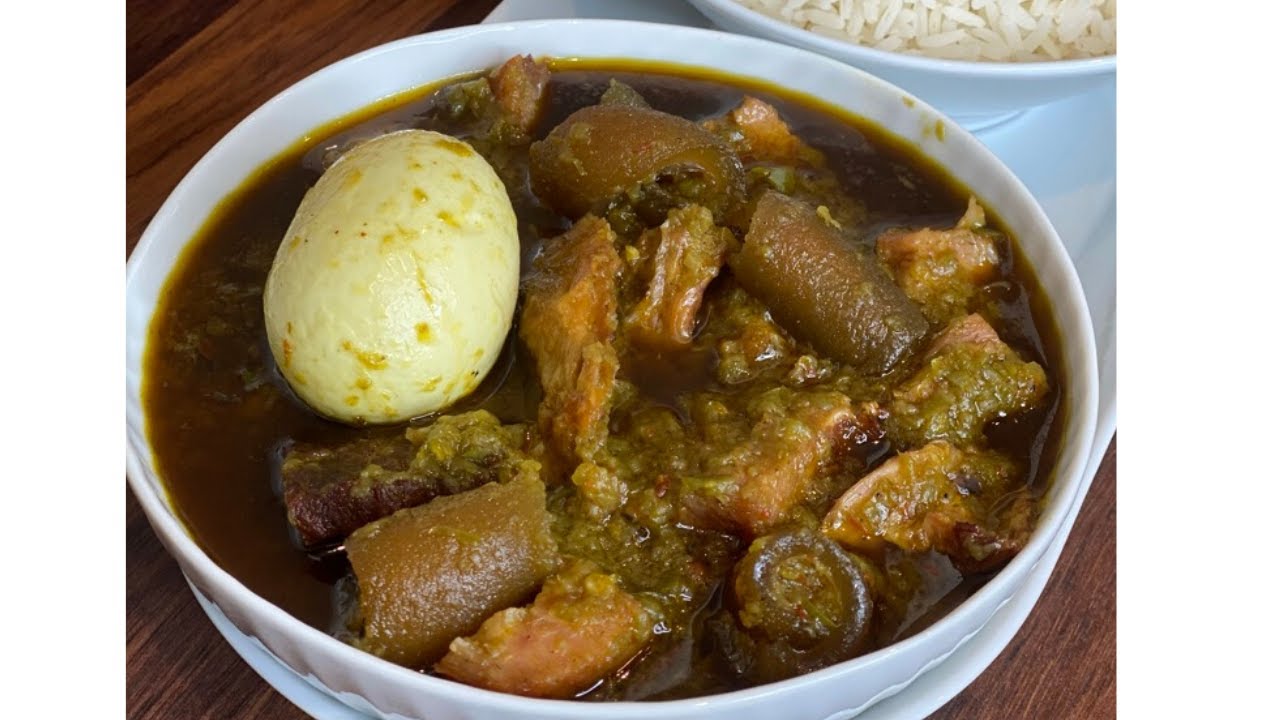 How to Cook Ayamase Stew | Tasty and delicious Ayamase (Ofada) Stew
