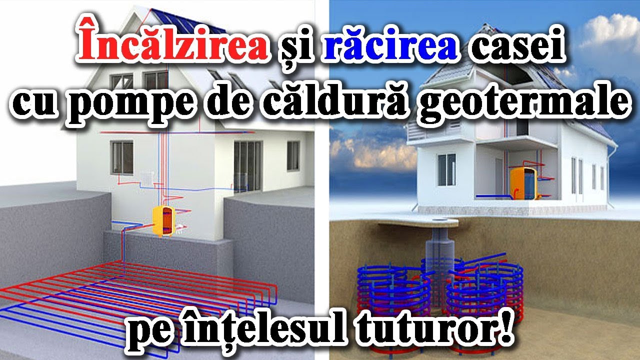 Incalzirea si racirea geotermala a casei cu pompe de caldura sol-apa pe intelesul tuturor