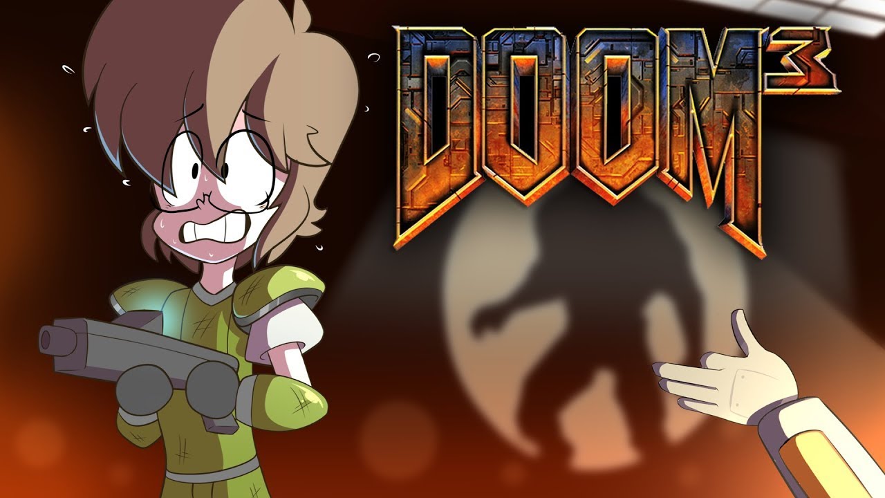 Doom 3 — жалкая попытка вселить страх | Trav Guy