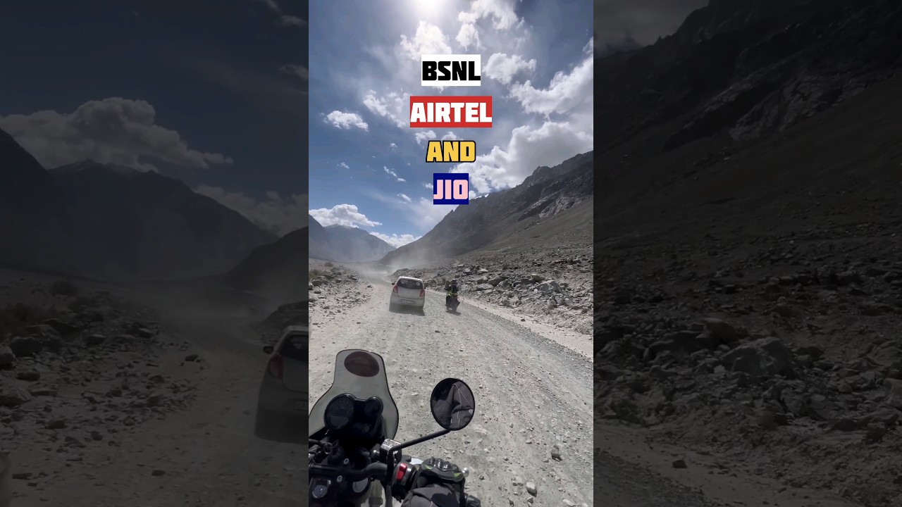 Which Mobile Network is best in Ladakh? #ladakhroadtrip #mobilenetwork #travel #traveltips #shorts