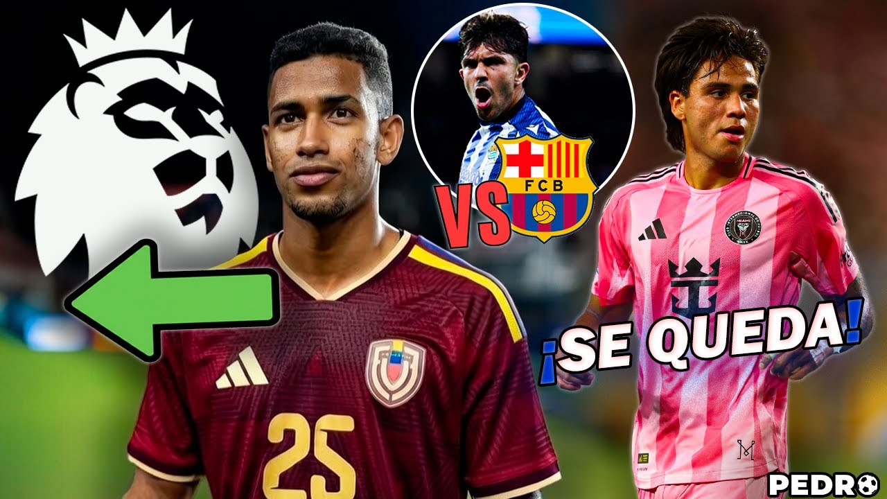 ¿DE VENEZUELA a la PREMIER? | TELASCO SEGOVIA se QUEDA en MIAMI | ARAMBURU brilló ante BARÇA