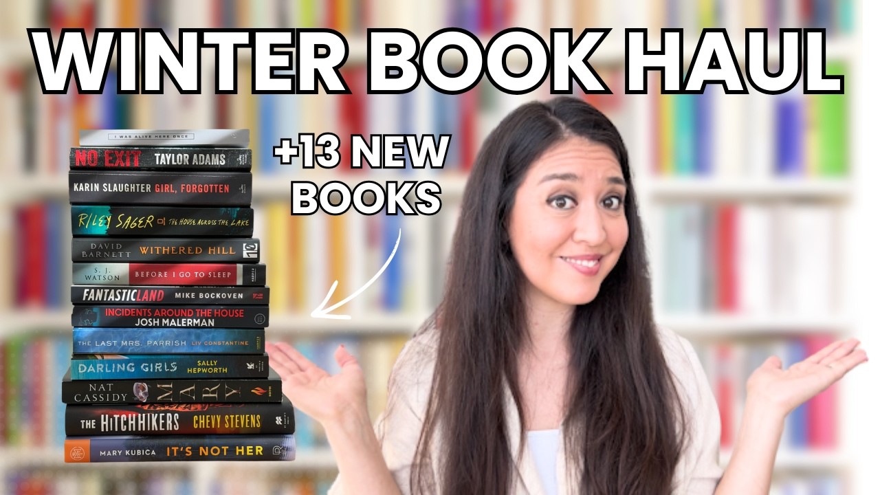 My&nbsp;Winter&nbsp;2026&nbsp;Book&nbsp;Haul&nbsp;| 13+ New Thriller & Horror&nbsp;Books!
