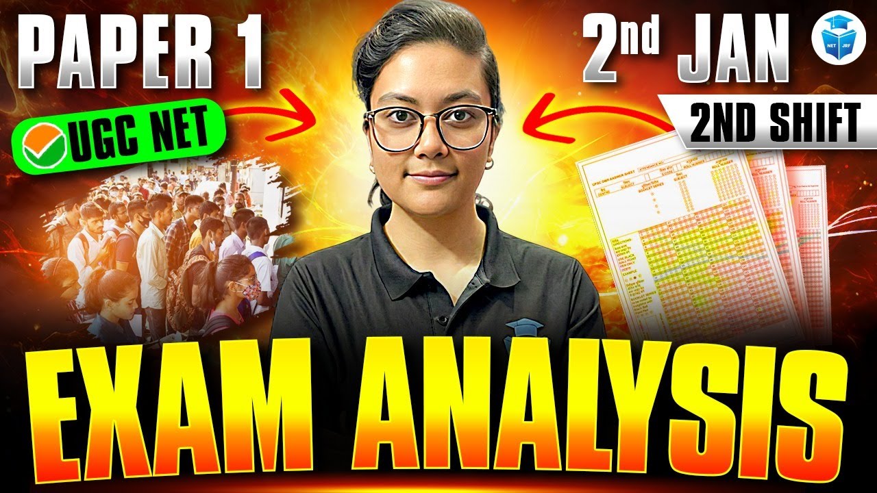 UGC NET Exam Analysis 2025 | UGC NET Paper 1 Exam Analysis | 2nd Jan 2026 (2nd Shift)