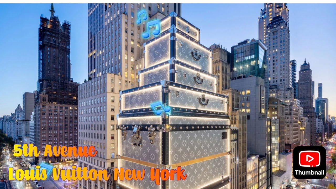 Louis Vuitton Store in New York | 5th Avenue | Full walking Tour