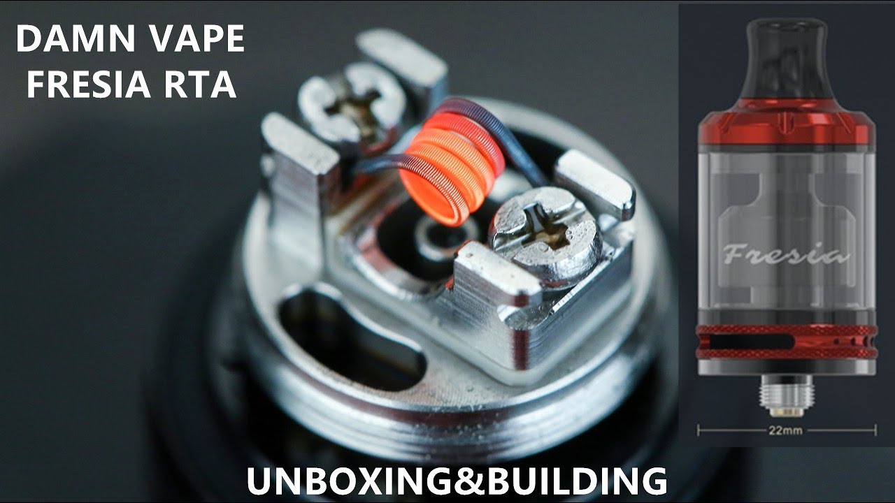 Damn Vape Fresia RTA | Independent Airflow System for MTL and DL