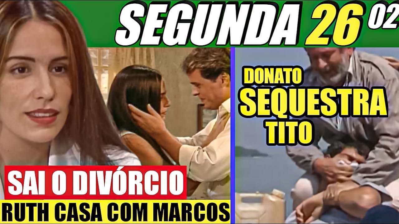 MULHERES DE AREIA Capítulo de hoje SEGUNDA 26/02 - Resumo da novela mulheres de areia hoje