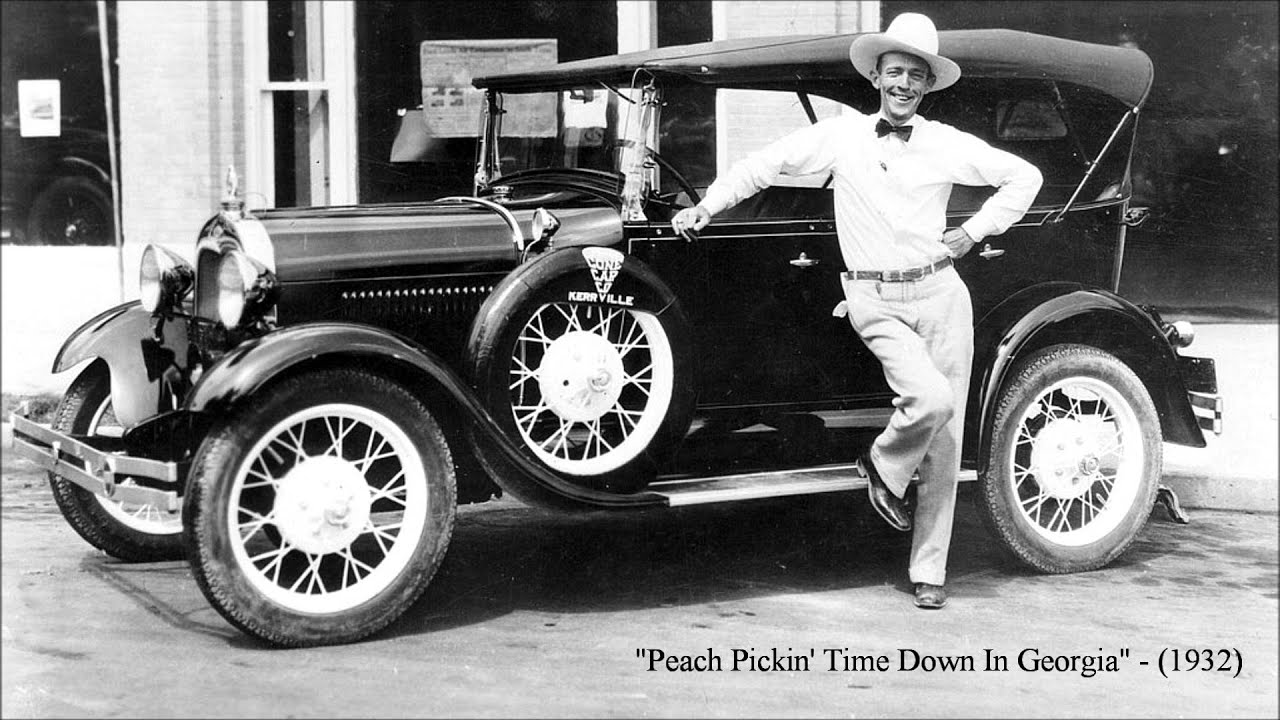 Peach Pickin' Time Down In Georgia by Jimmie Rodgers (1932)