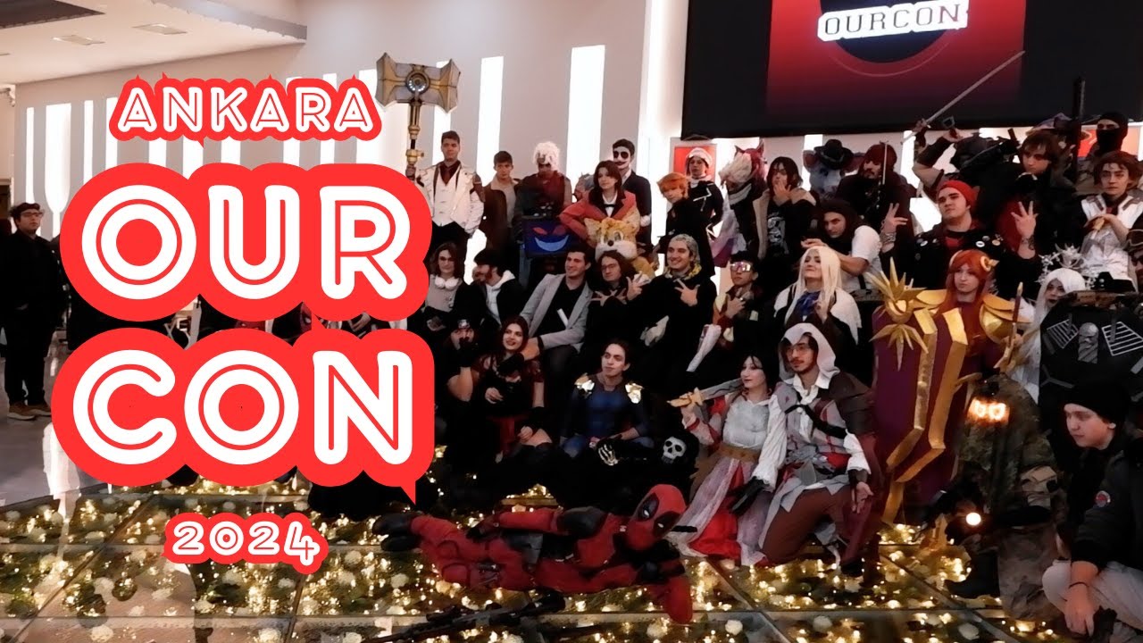 Ankara OurCon Cosplay Vlog 2024
